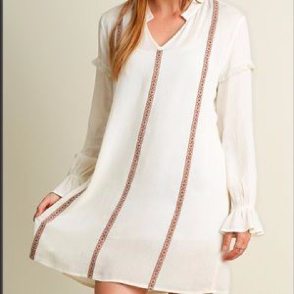 Flowing Bohemian Summer Dress Size S